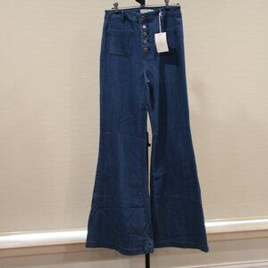 Cello High Rise Skinny Flare Jeans Size 9